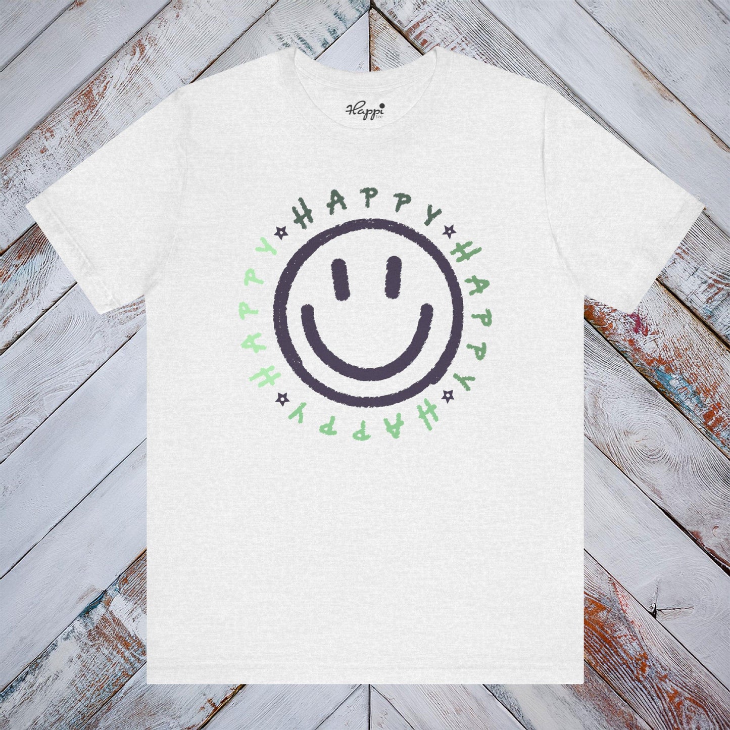 Endless Happy Loop Blue Tee