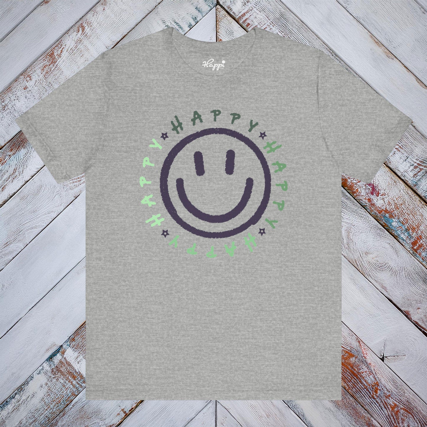 Endless Happy Loop Blue Tee