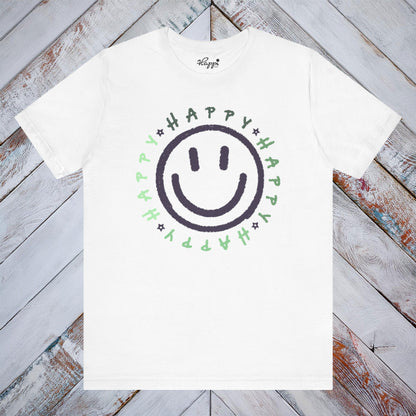 Endless Happy Loop Blue Tee