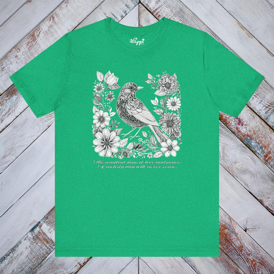 Birdsong and Blooms Tee