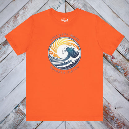 Above the Waves, Beneath the Sun Tee